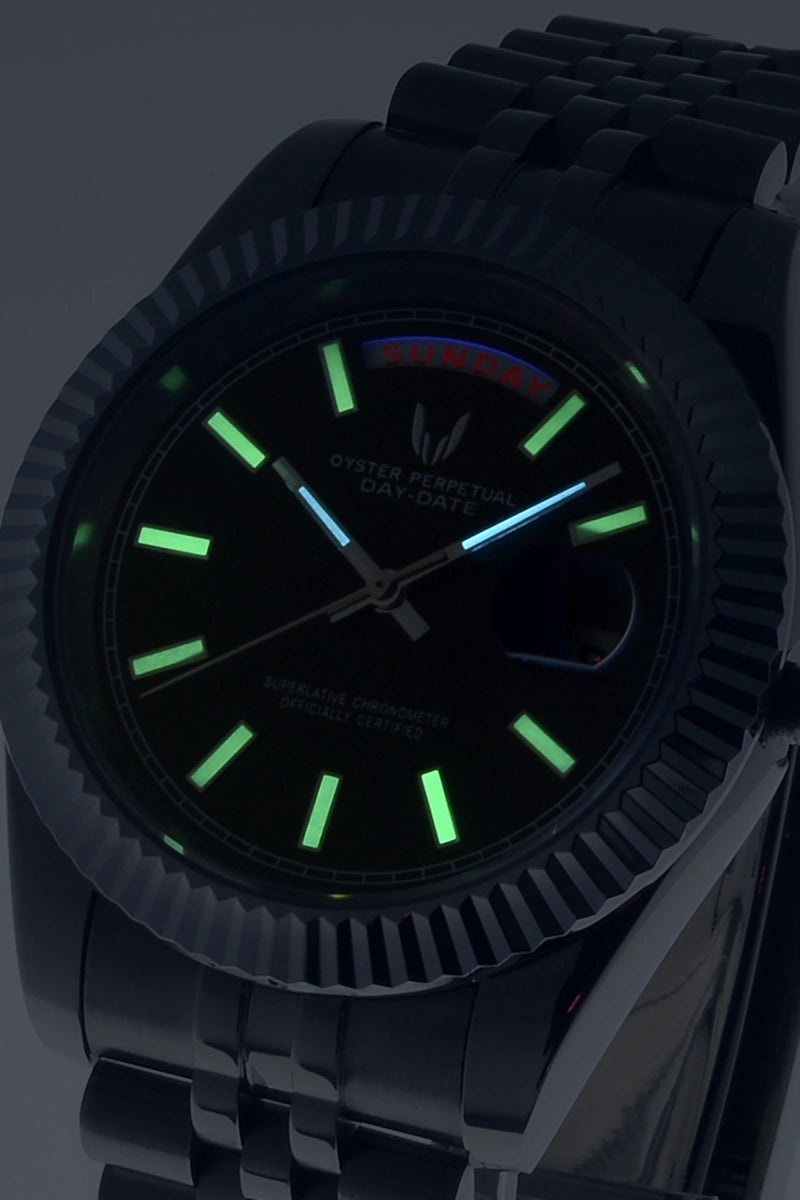 Image of Custom Day-Date Black - SKYRIM WRIST 