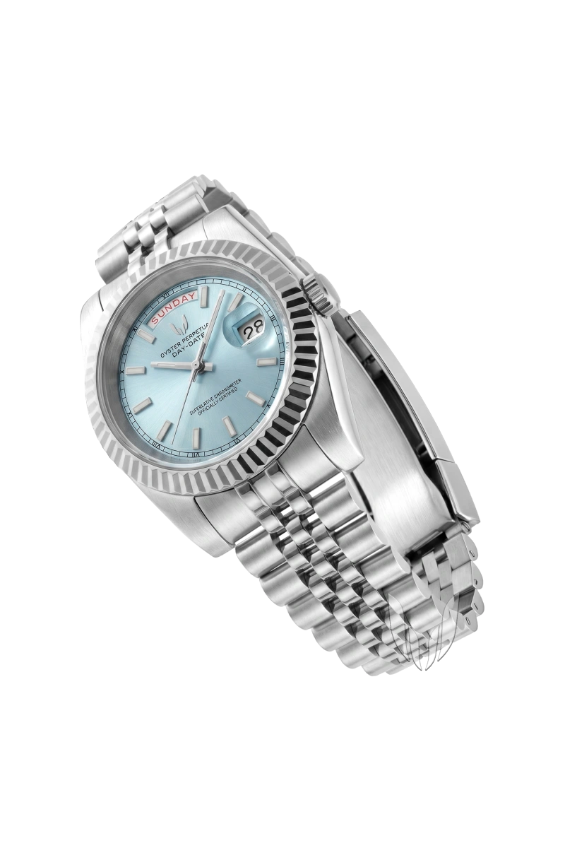 Image of Custom Day-Date Sky Blue - SKYRIM WRIST 