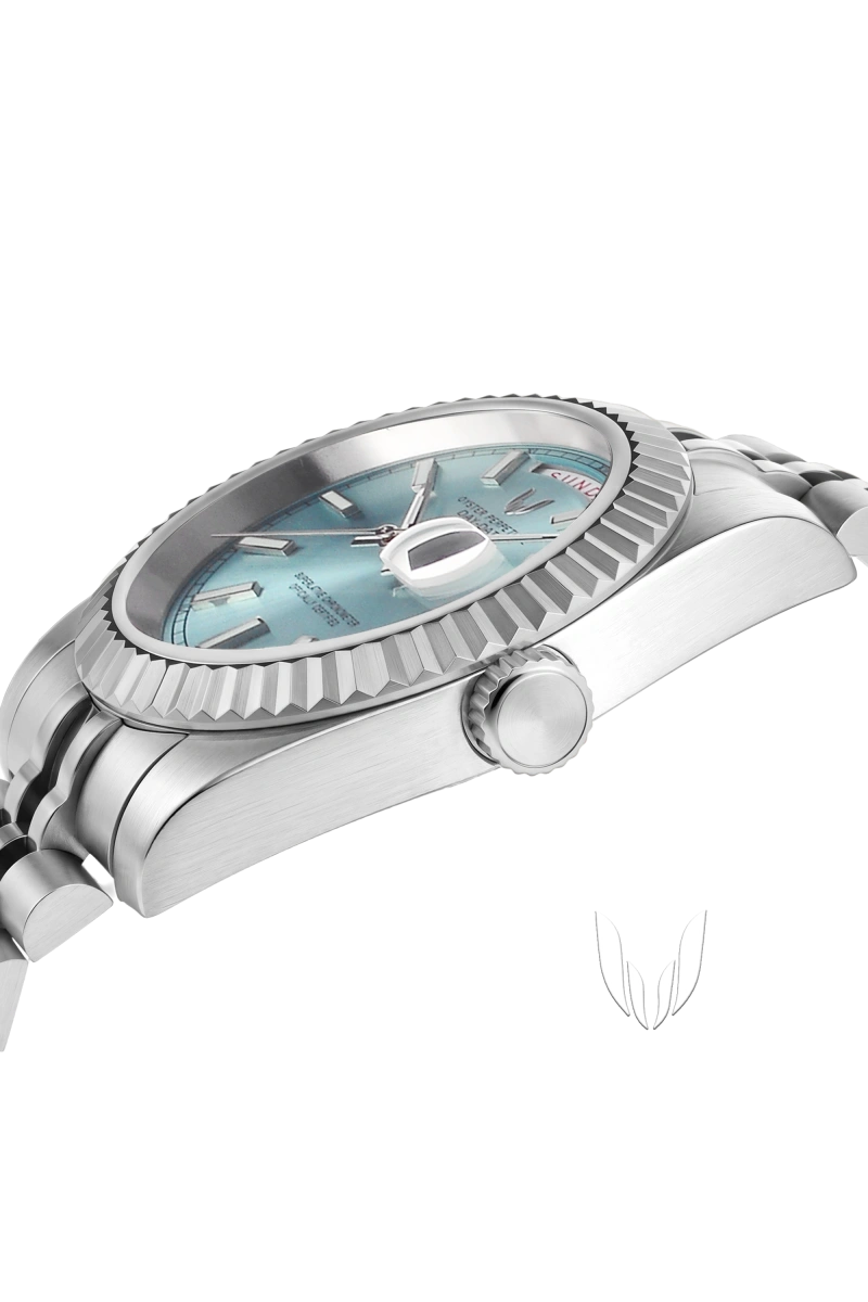 Image of Custom Day-Date Sky Blue - SKYRIM WRIST 