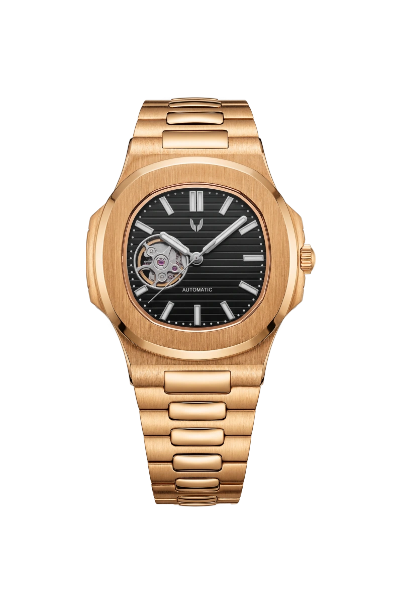 Image of Custom Nautilus Rose Gold Skeleton - SKYRIM WRIST 