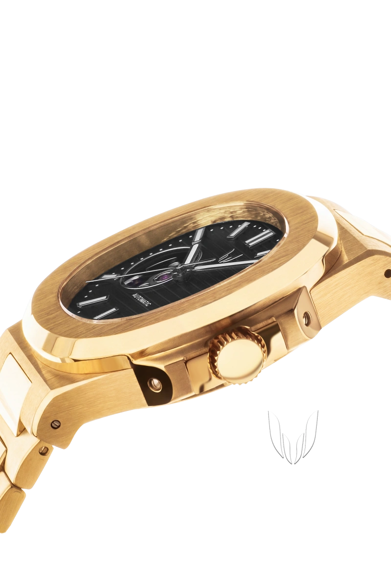 Image of Custom Nautilus Rose Gold Skeleton - SKYRIM WRIST 