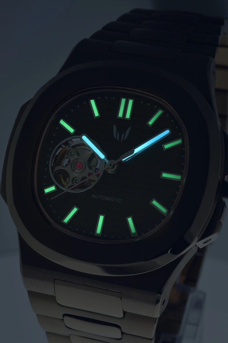 Image of Custom Nautilus Rose Gold Skeleton - SKYRIM WRIST 