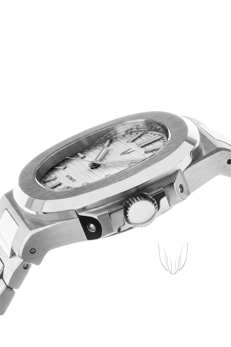 Image of Custom Nautilus Silver White - SKYRIM WRIST 