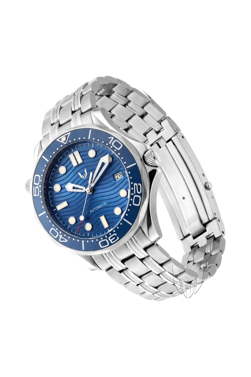 Image of Custom Seamaster Silver Blue - SKYRIM WRIST 