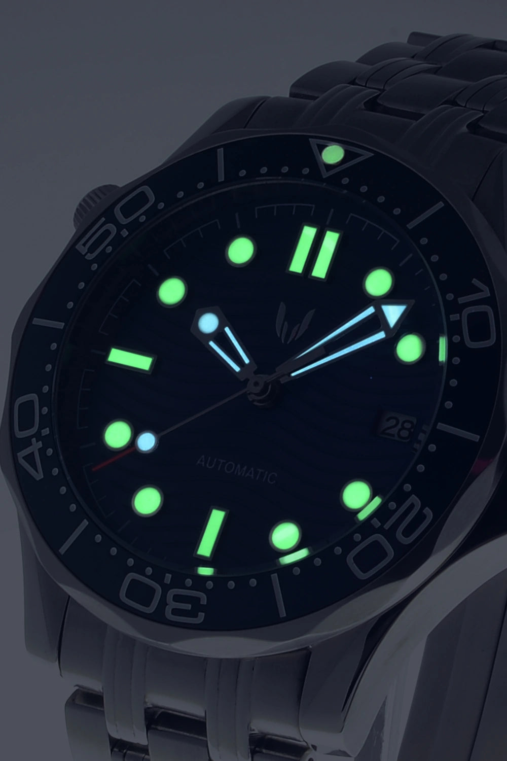 Image of Custom Seamaster Silver Blue - SKYRIM WRIST 