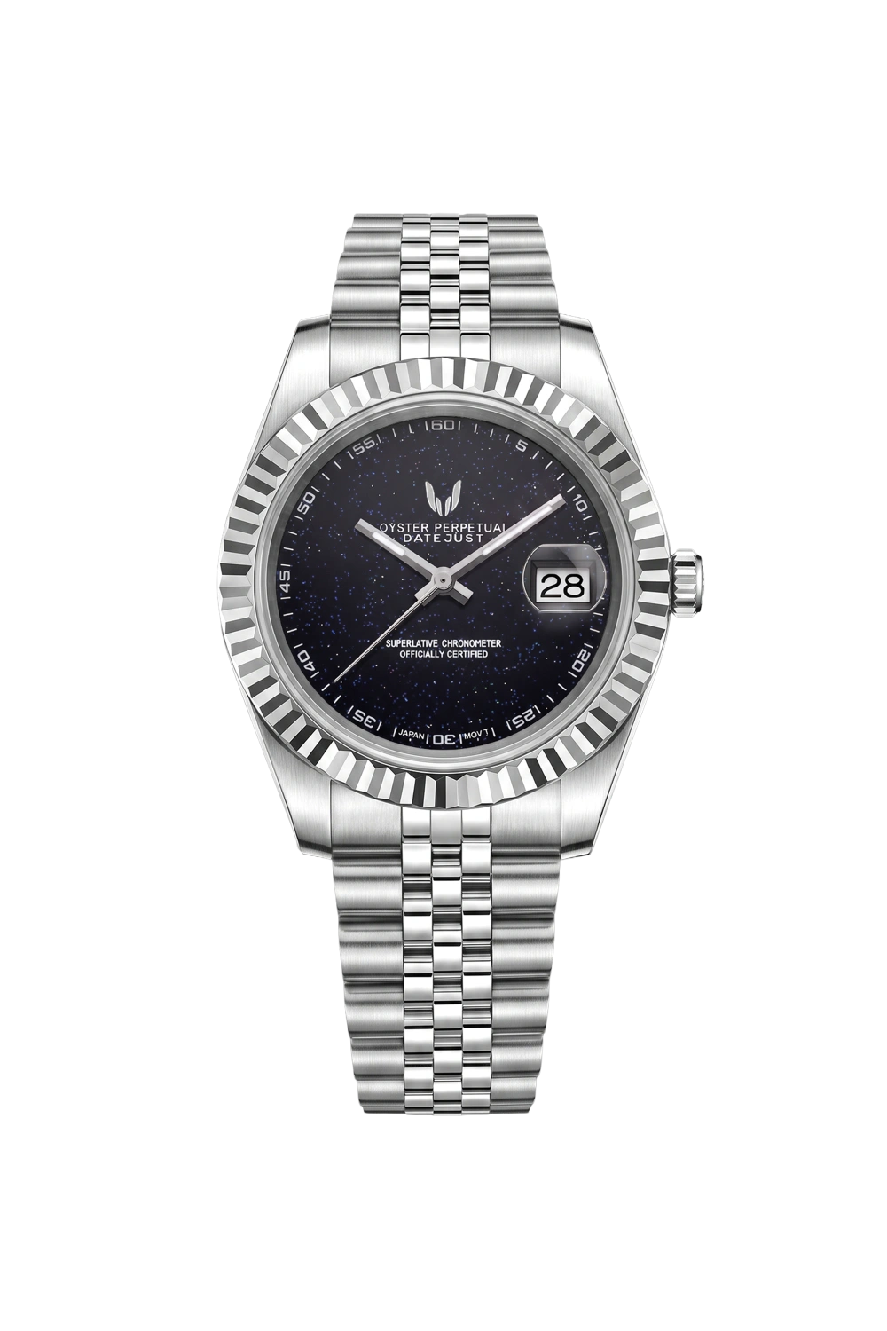 Image of Custom Datejust Galaxy - SKYRIM WRIST 