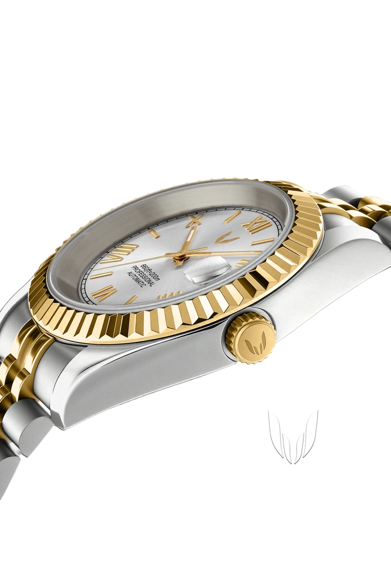 Image of Custom Datejust Two-Tone Gold Roman - SKYRIM WRIST 