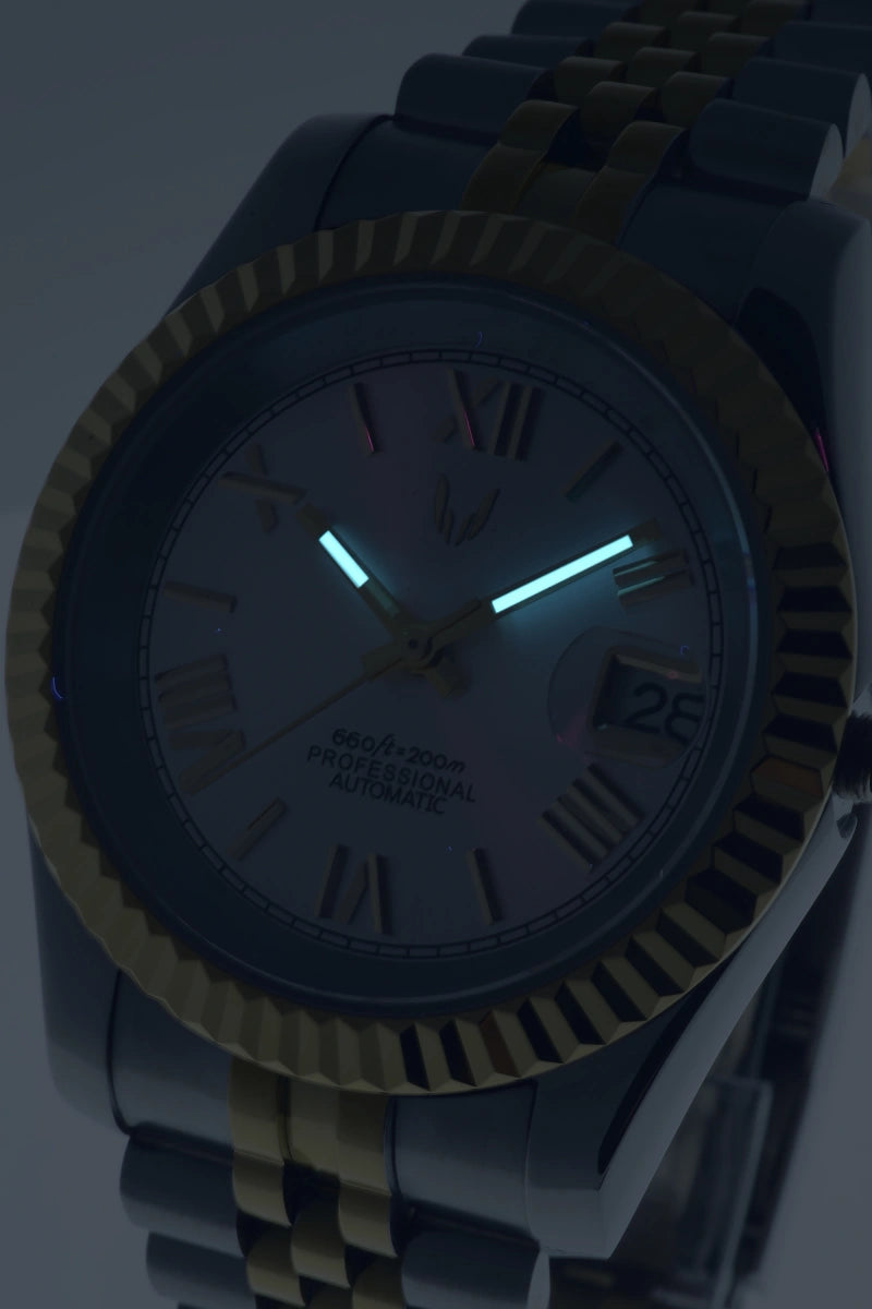 Image of Custom Datejust Two-Tone Gold Roman - SKYRIM WRIST 