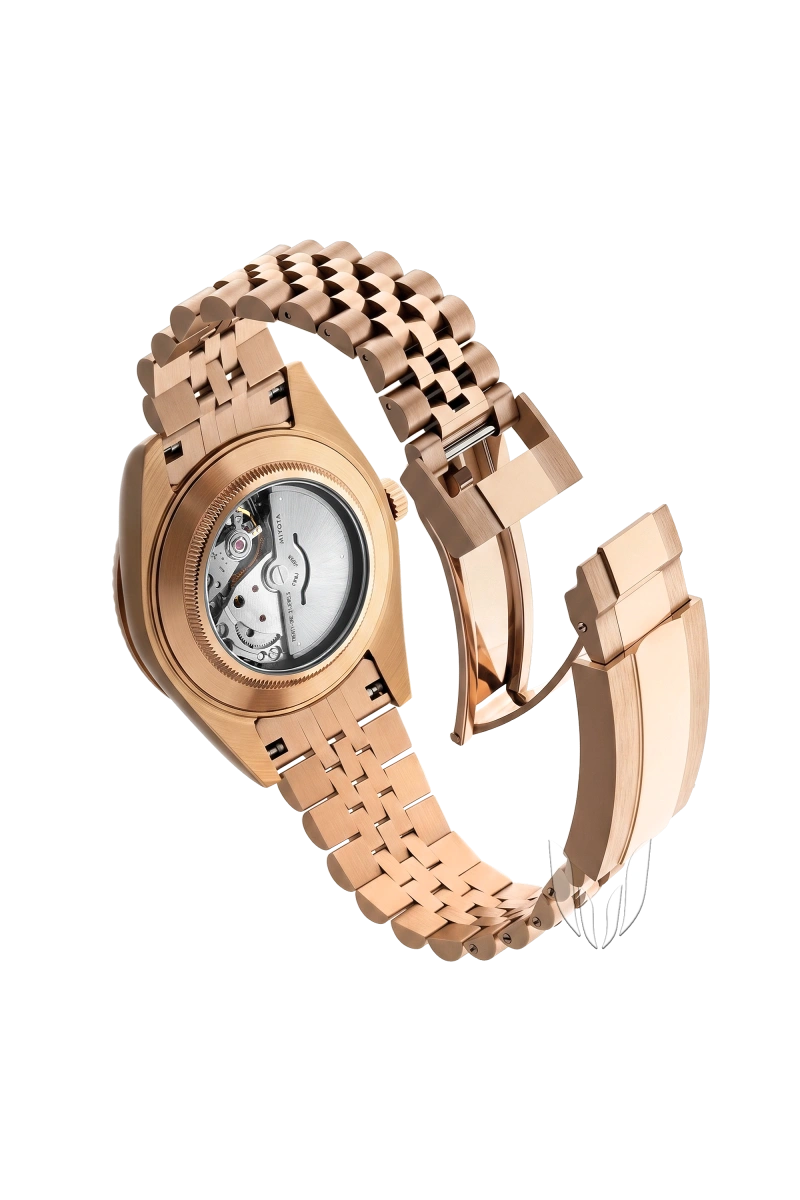 Image of Custom Day-Date Rose Gold Mocha