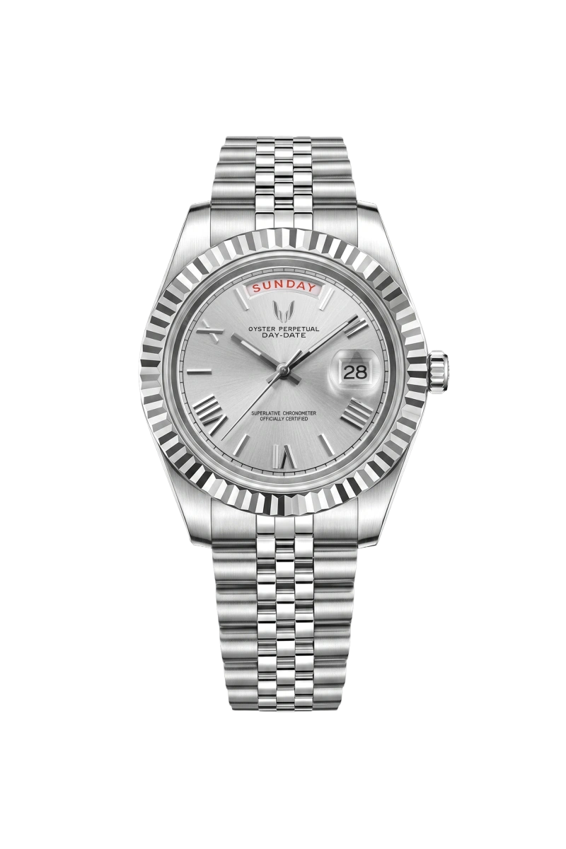 Image of Custom Day-Date Silver - SKYRIM WRIST 