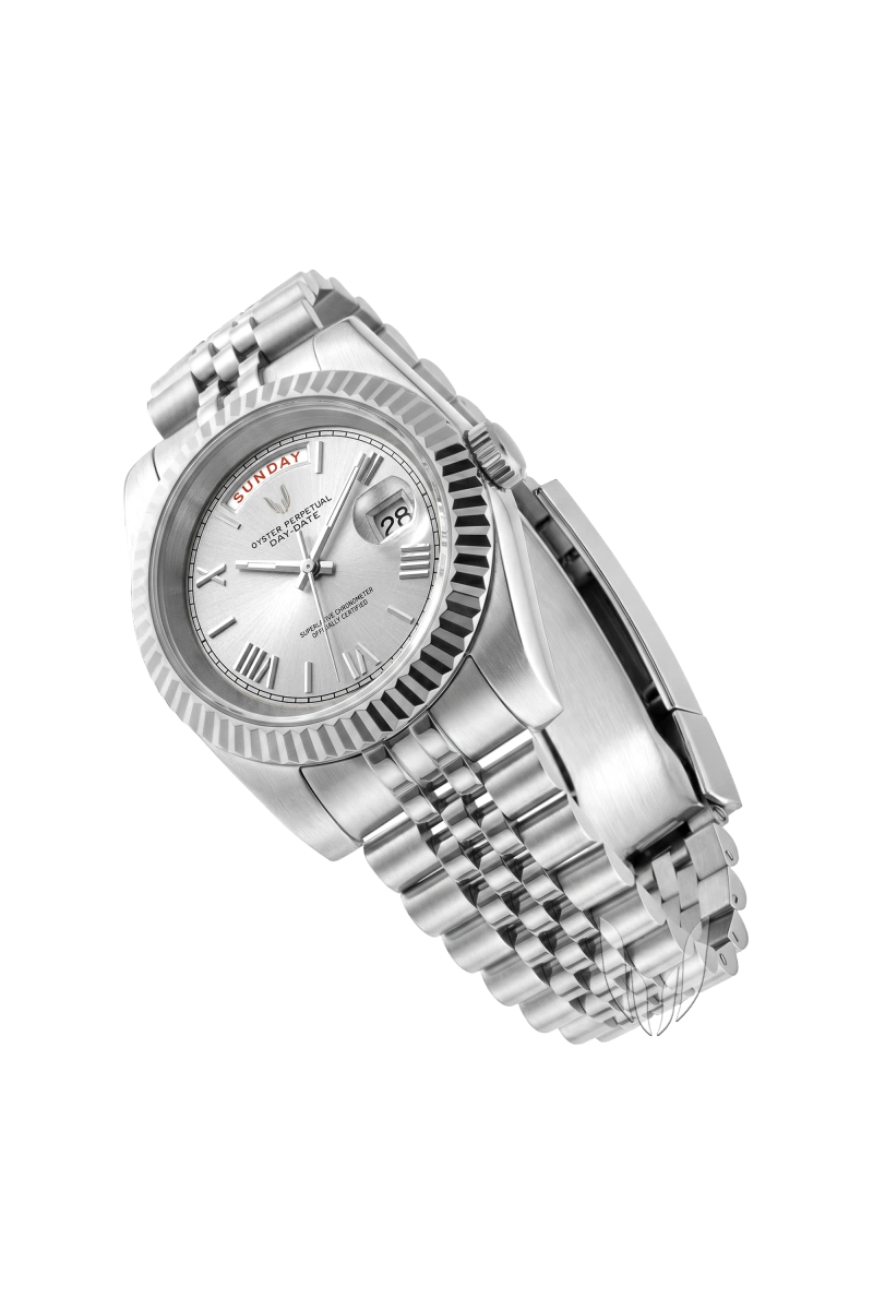 Image of Custom Day-Date Silver - SKYRIM WRIST 