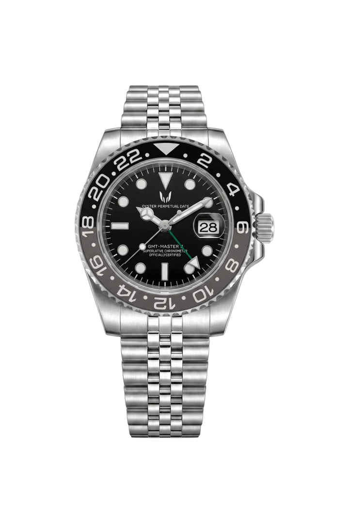 Custom GMT Bruce Wayne watch from Skyrim Wrist