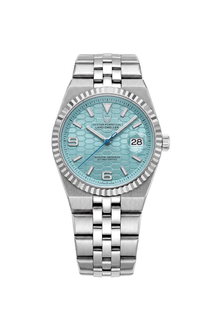 Custom Land-Dweller Sky Blue watch from Skyrim Wrist