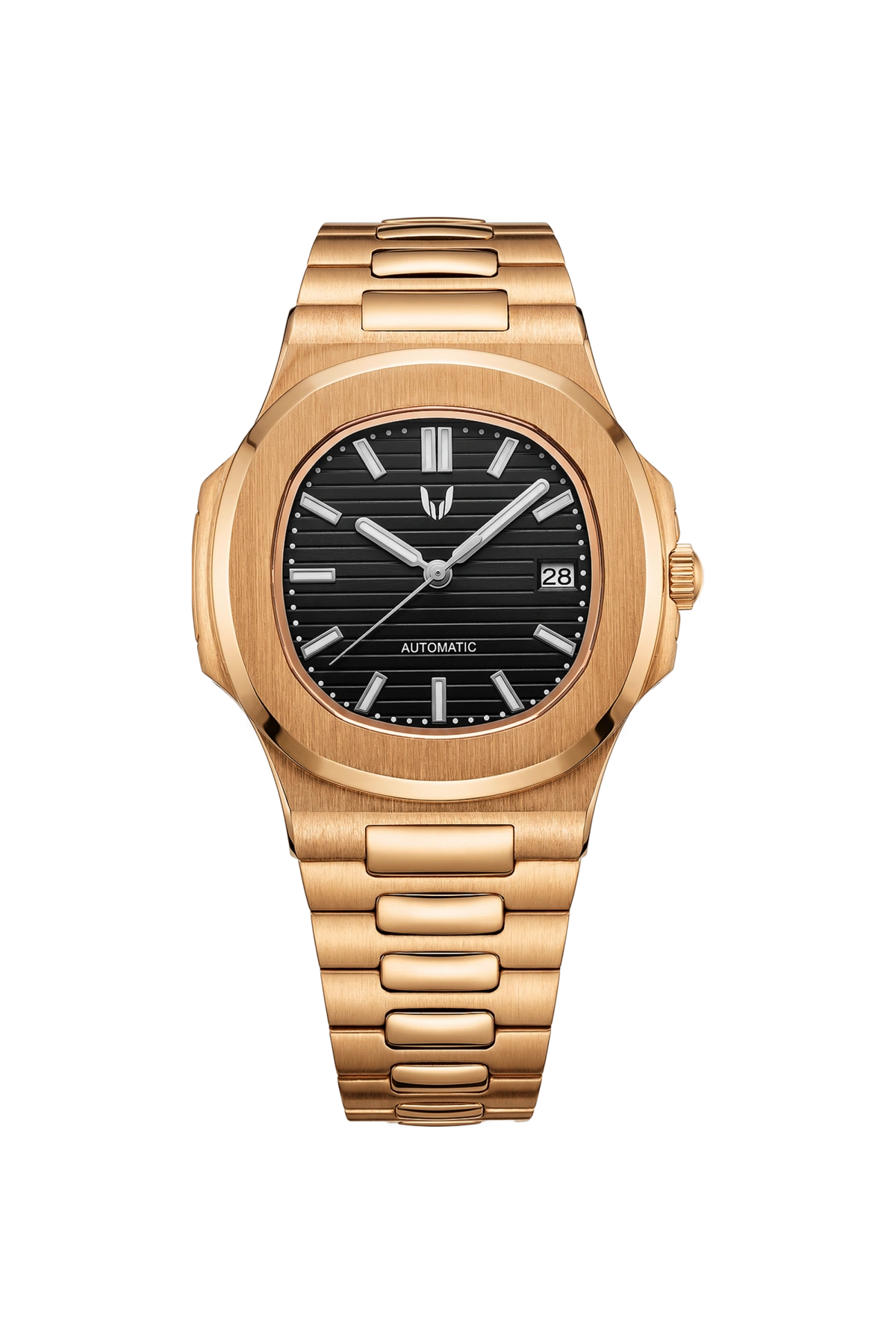 Image of Custom Nautilus Rose Gold Black - SKYRIM WRIST 