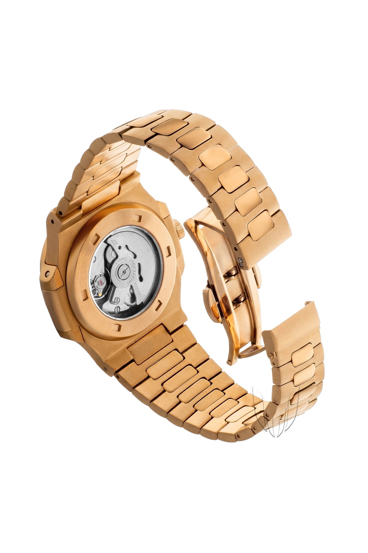 Image of Custom Nautilus Rose Gold Black - SKYRIM WRIST 