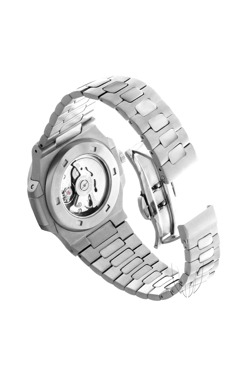Image of Custom Nautilus Silver Blue - SKYRIM WRIST 