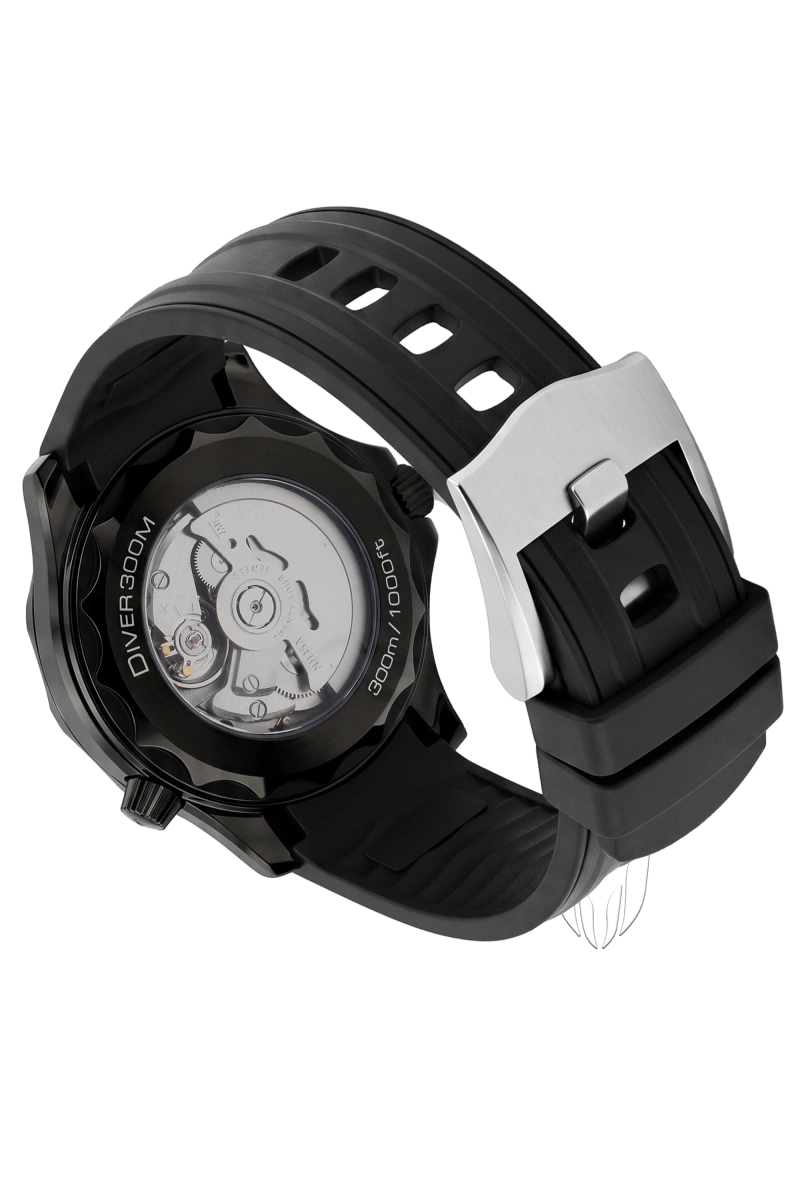 Image of Custom Seamaster Black Wave II - SKYRIM WRIST 