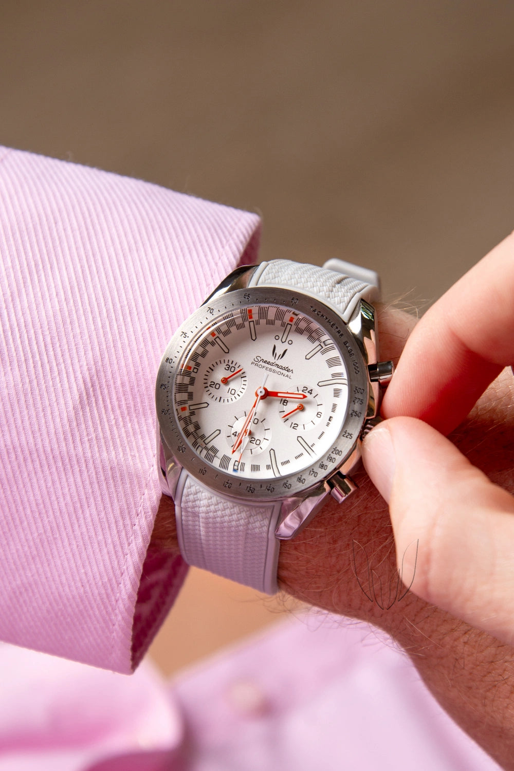 Image of Custom Speedmaster Grey Mist - SKYRIM WRIST 