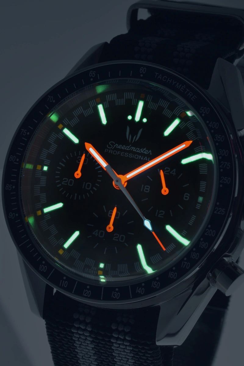 Image of Custom Speedmaster  Rally Stripe - SKYRIM WRIST 
