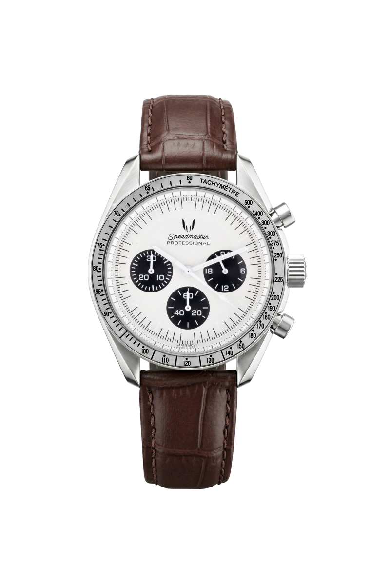 Image of Custom Speedmaster Vintage Racer Brown - SKYRIM WRIST 