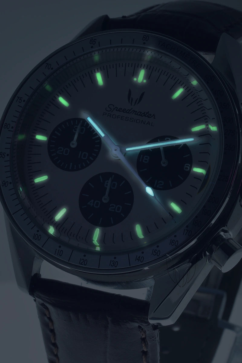 Image of Custom Speedmaster Vintage Racer Brown - SKYRIM WRIST 