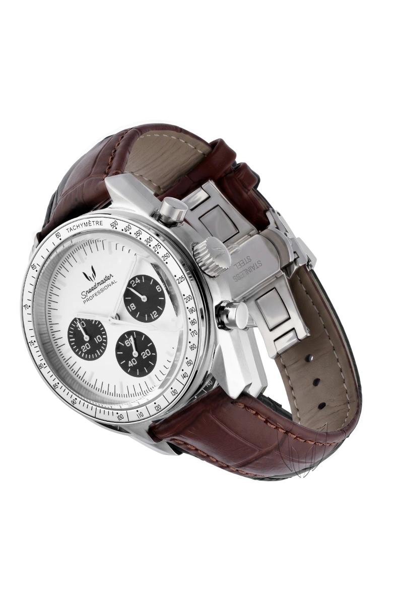 Image of Custom Speedmaster Vintage Racer Brown - SKYRIM WRIST 