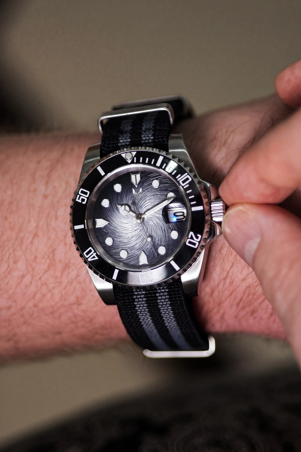 Image of Custom Submariner Vortex - SKYRIM WRIST 