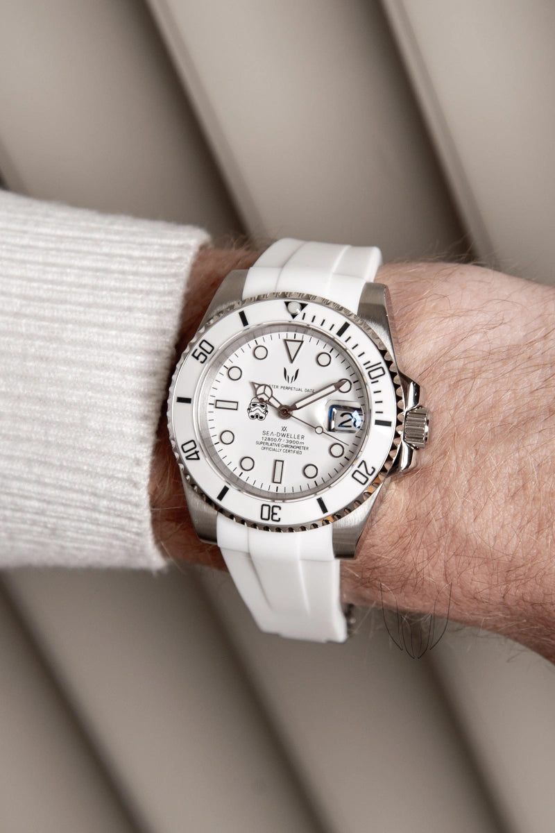 Image of Custom Yacht-Master Star-War White - SKYRIM WRIST 