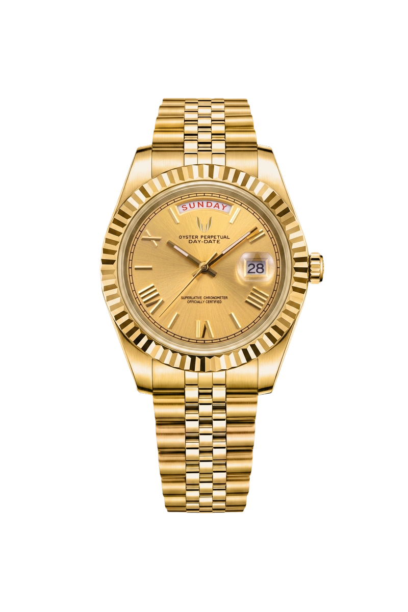 Image of Custom Day-Date Gold - SKYRIM WRIST 