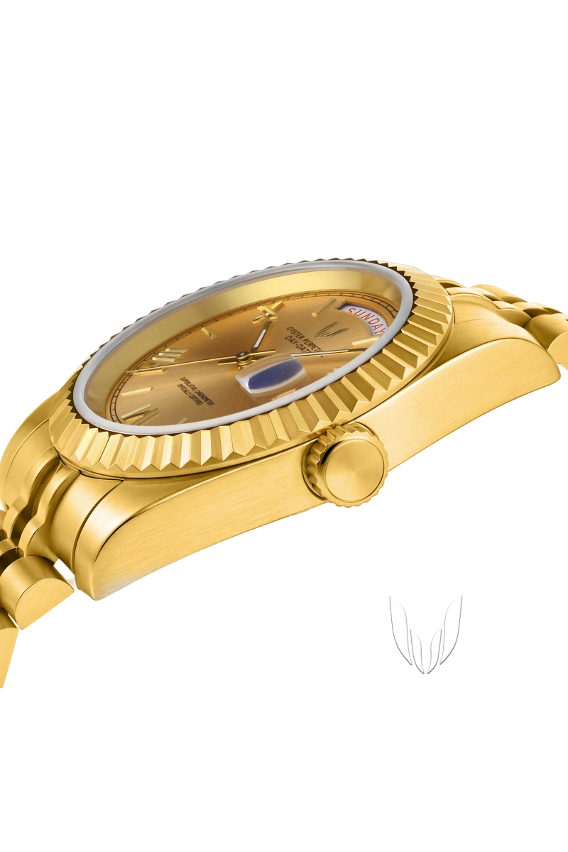 Image of Custom Day-Date Gold - SKYRIM WRIST 