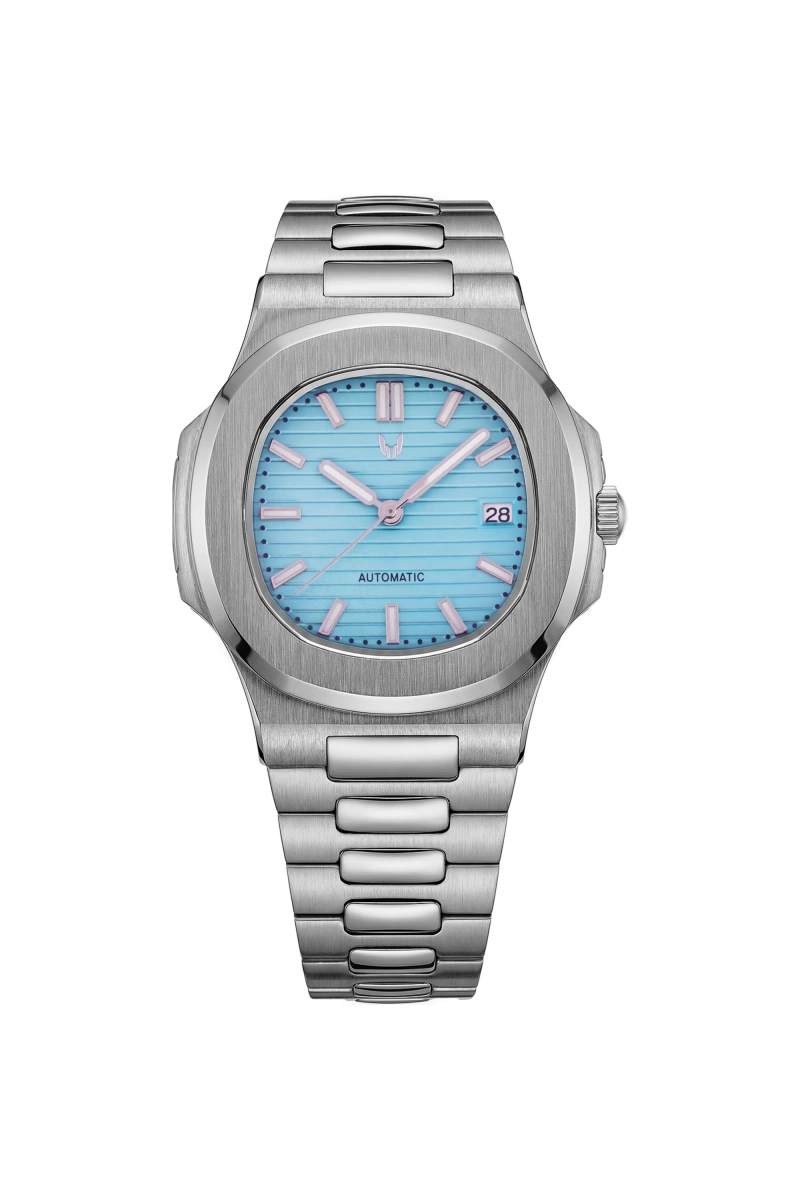 Image of Custom Nautilus Silver Tiffany Blue - SKYRIM WRIST 