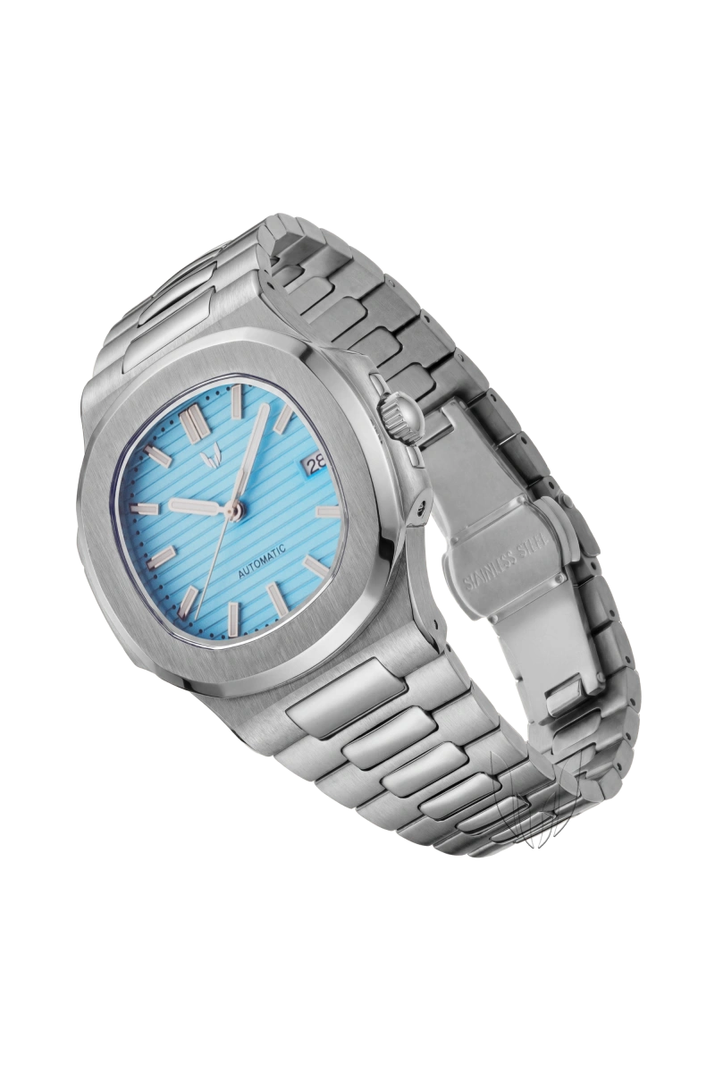 Image of Custom Nautilus Silver Tiffany Blue - SKYRIM WRIST 
