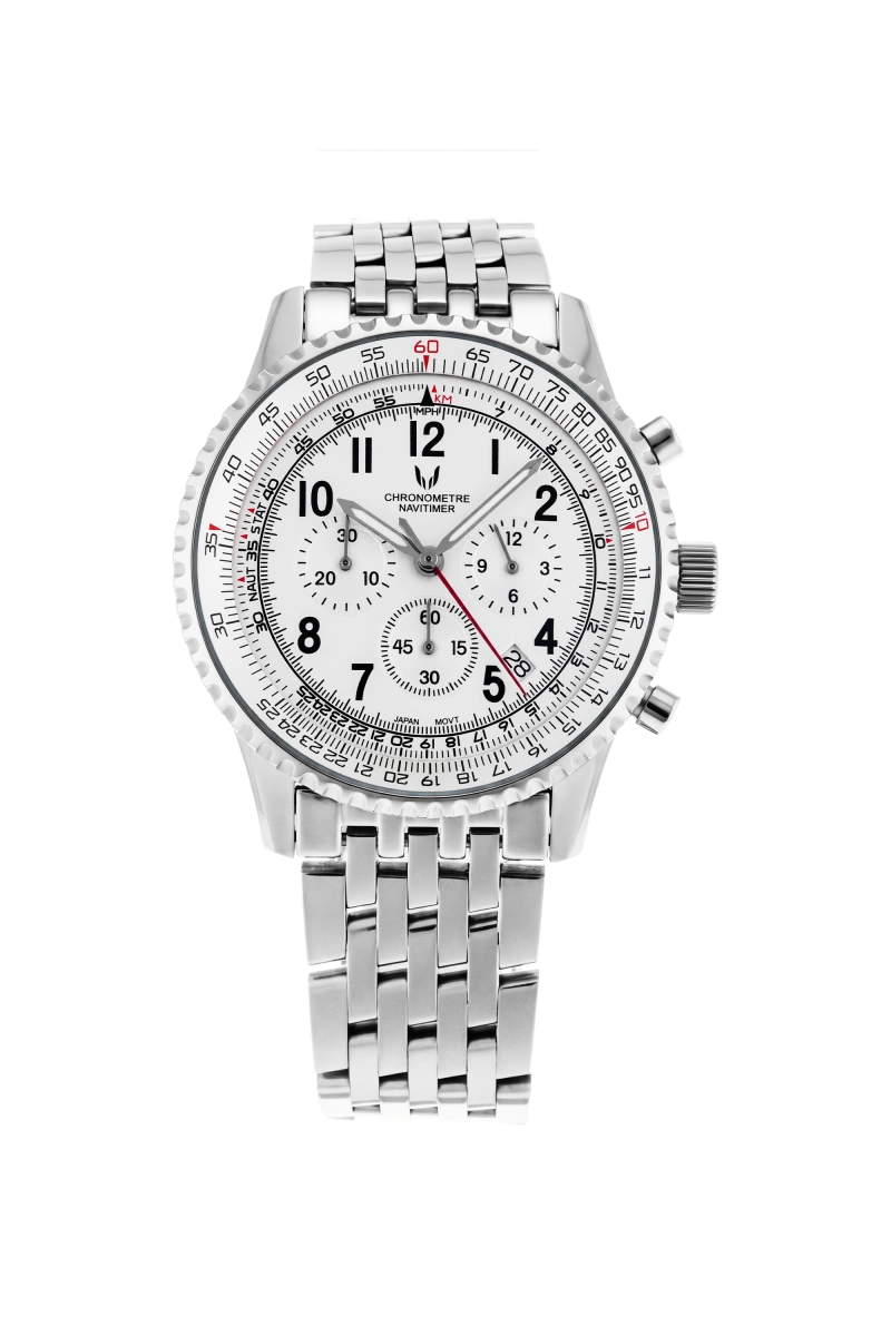 Image of Custom Navitimer White