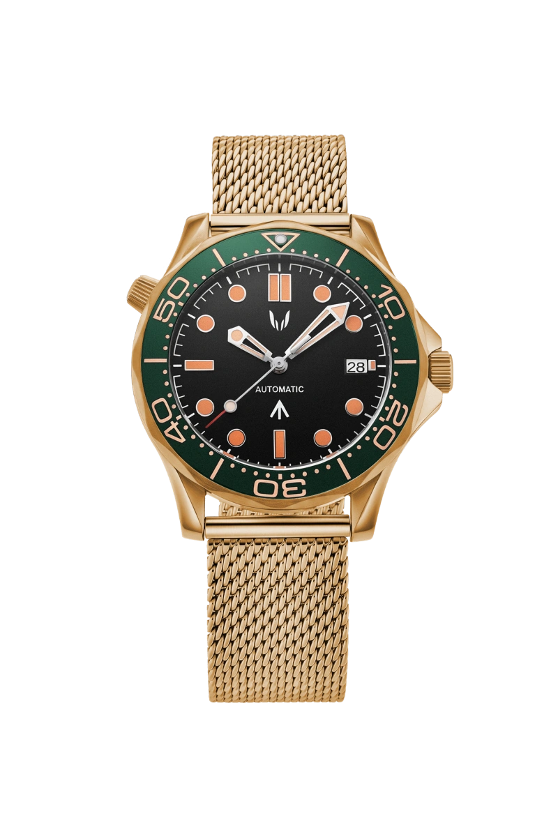 Image of Custom Seamaster VII Emerald Green - SKYRIM WRIST 