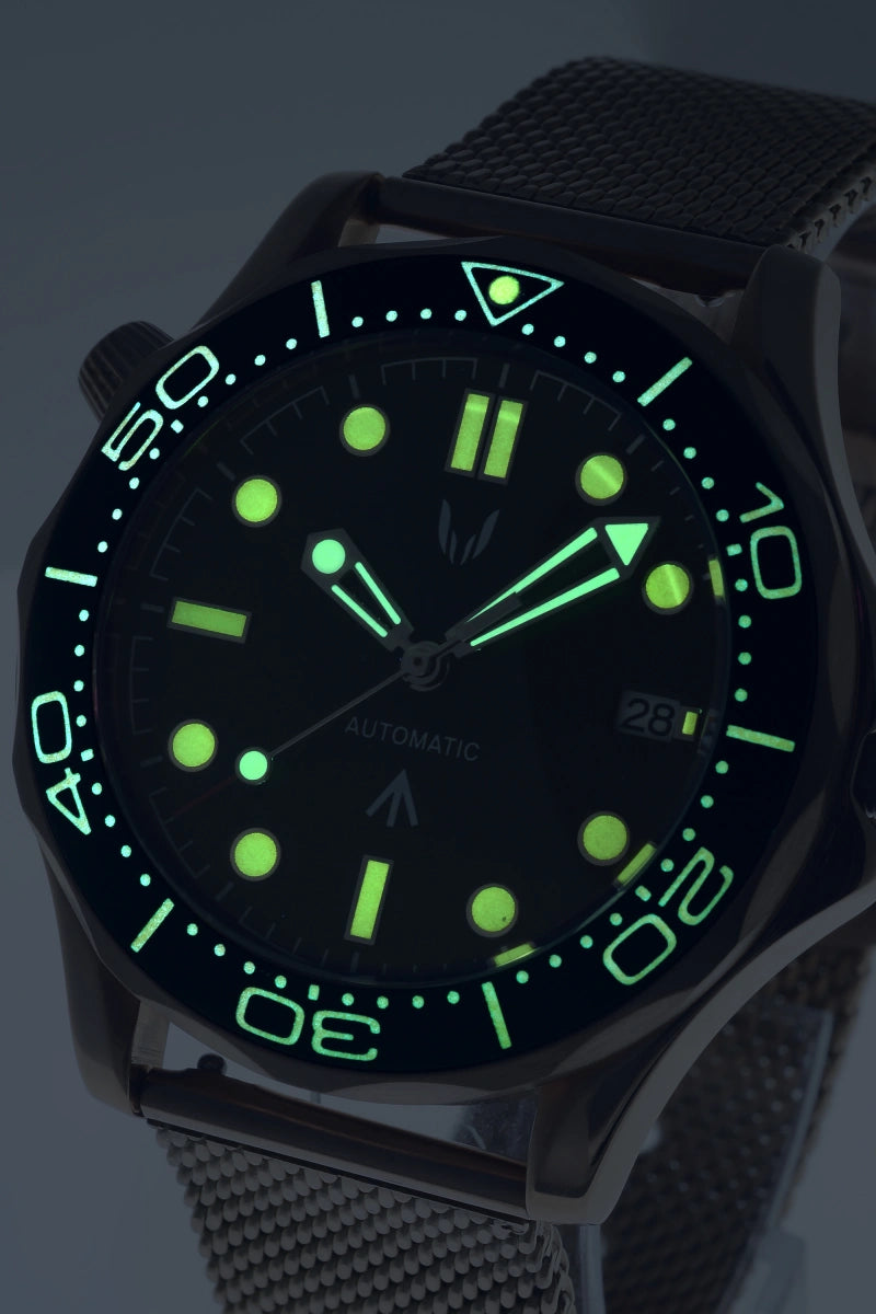 Image of Custom Seamaster VII Emerald Green - SKYRIM WRIST 