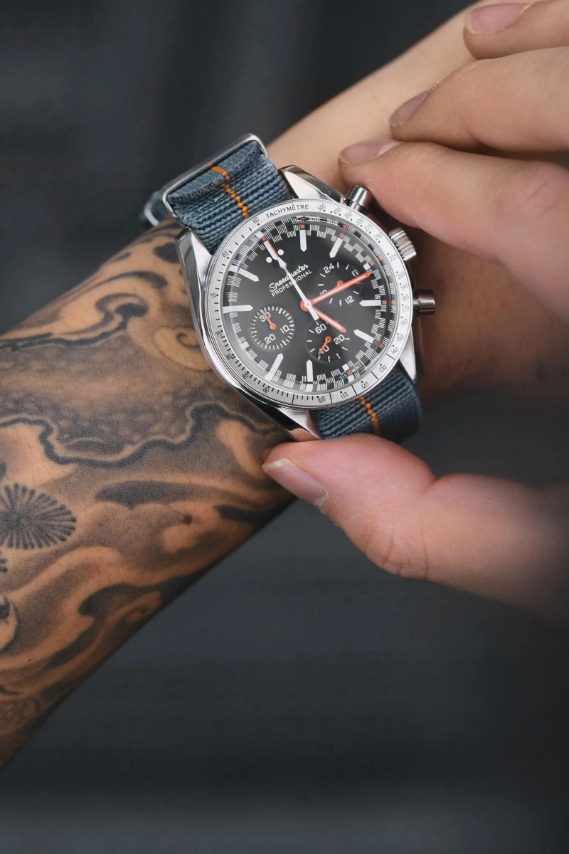 Mod Speedmaster Motorsport Orange Watch