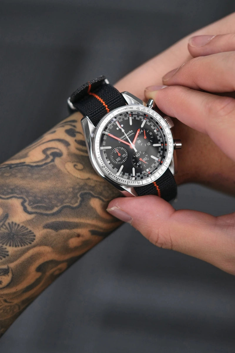 Mod Speedmaster Midnight Apex Watch