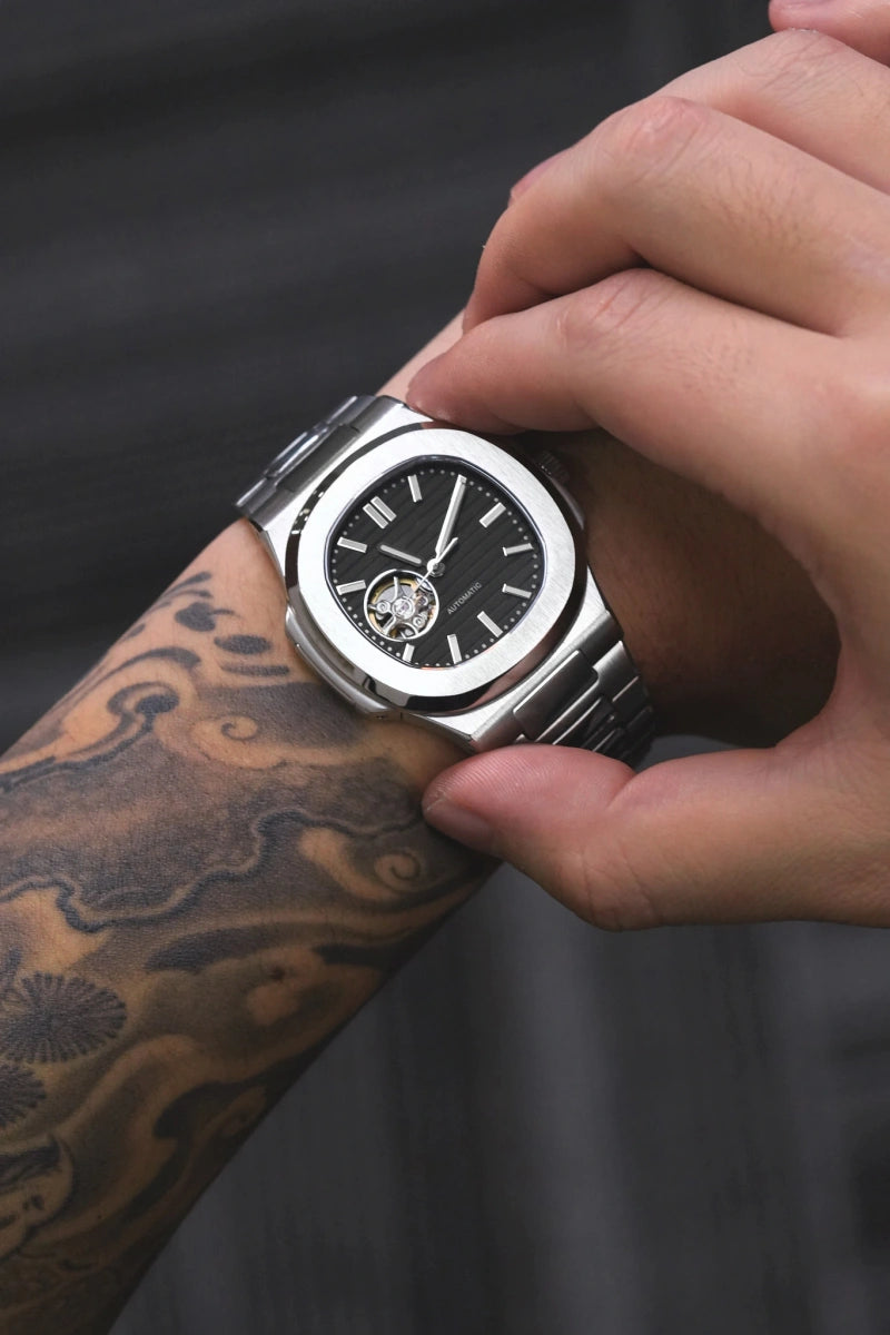 Mod Nautilus Skeleton Black Watch