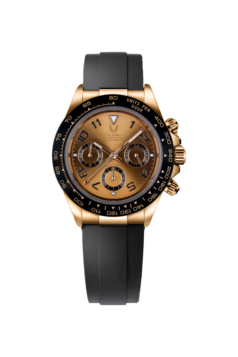 Image of Falcon Daytona Rose Gold Brown II - SKYRIM WRIST 