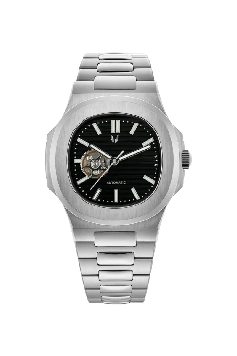 Image of Vision Nautilus Silver Skeleton Black - SKYRIM WRIST 