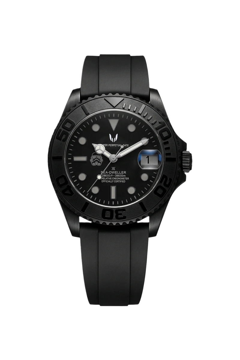 Image of Tide Yacht-Master Star Wars Black - SKYRIM WRIST 