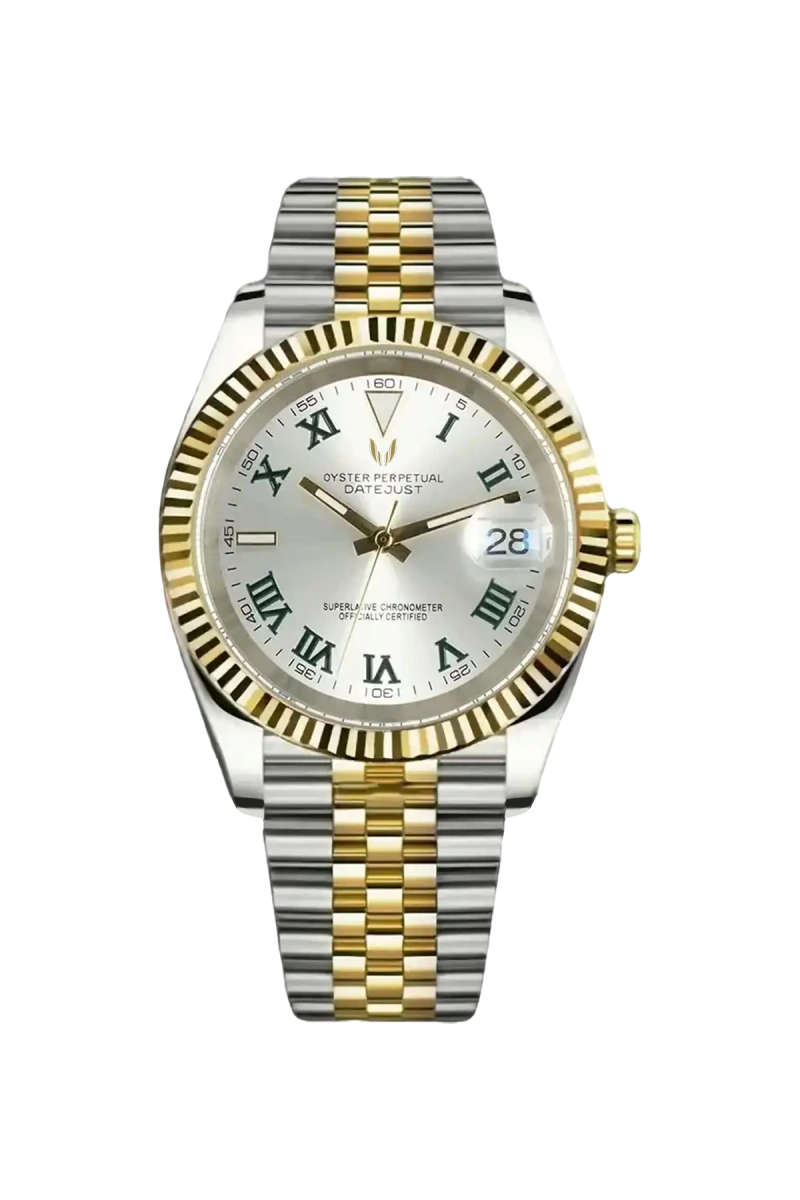 Image of Eternal Datejust Wimbledon Two-Tone Gold - SKYRIM WRIST 