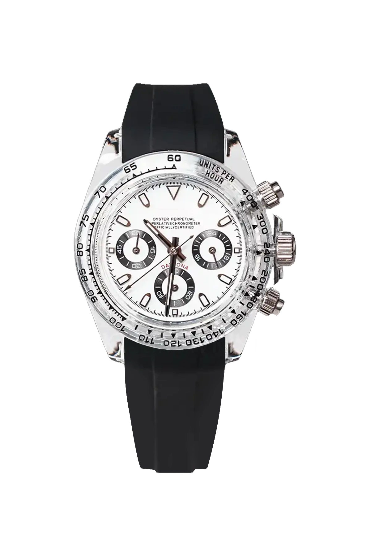 Mod Daytona Acrylic Panda Watch - SKYRIM WRIST 