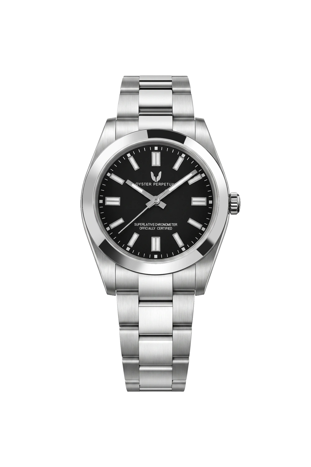 Custom Oyster Perpetual Black automatic watch from Skyrim Wrist