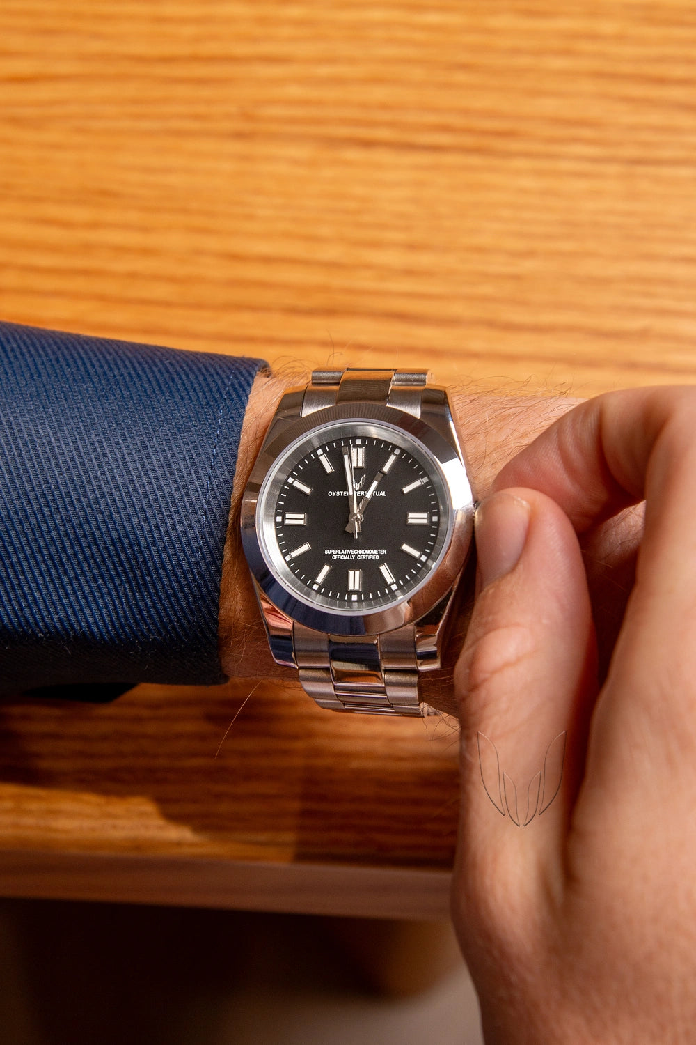 Image of Custom Oyster Perpetual Black - SKYRIM WRIST 
