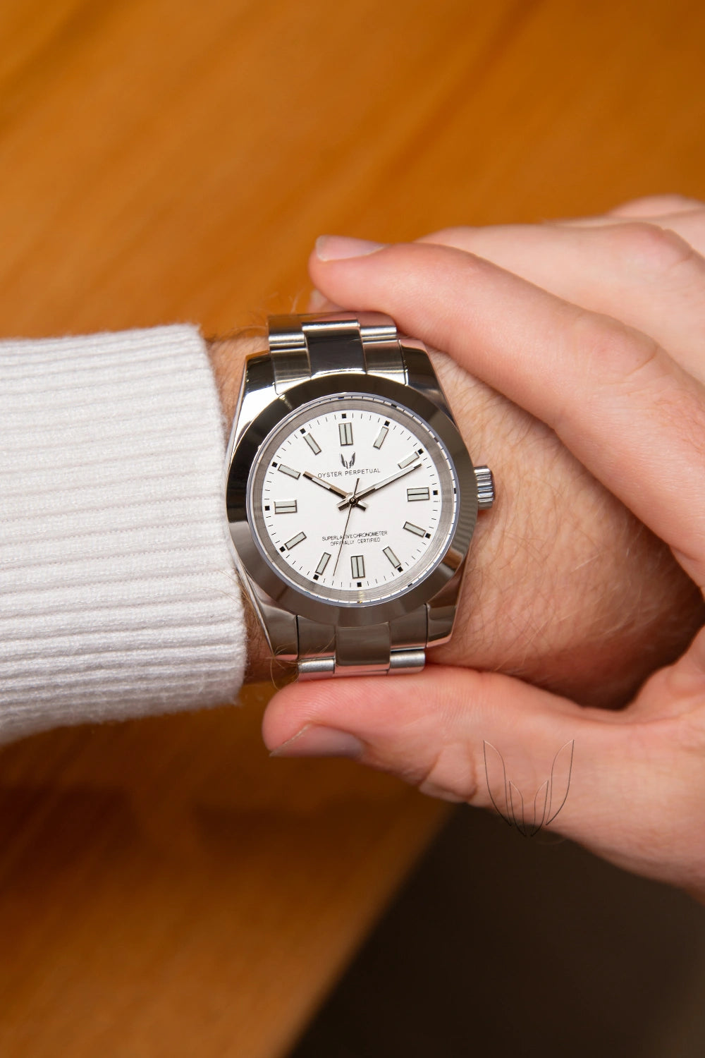 Image of Custom Oyster Perpetual White - SKYRIM WRIST 