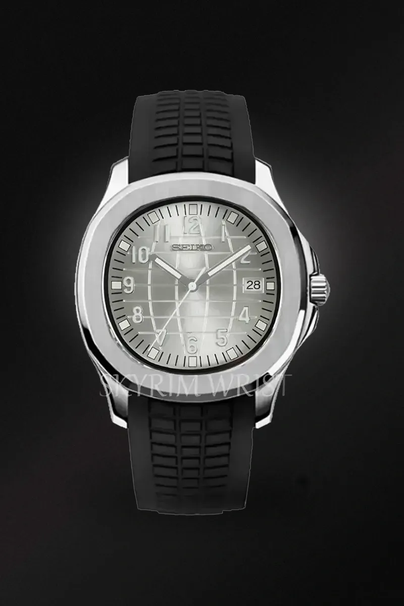 Seiko Mod Aquanaut Silver - SKYRIM WRIST