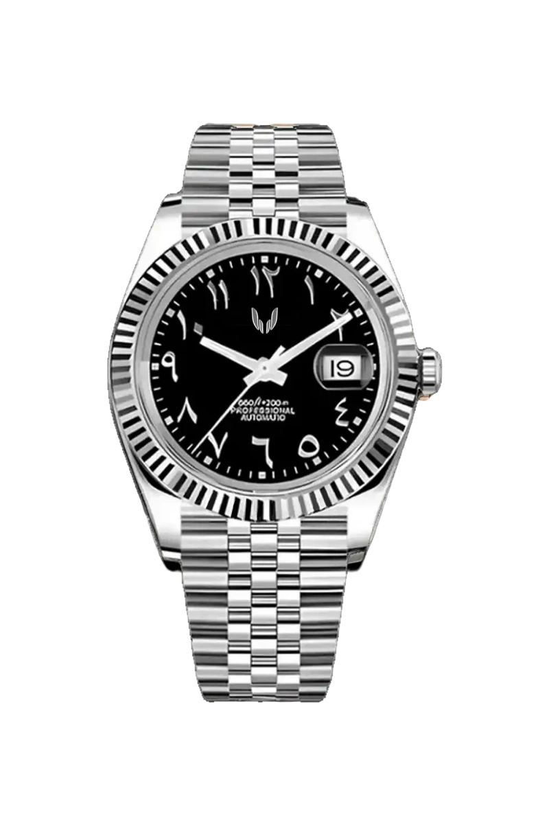 Image of Eternal Datejust Arabic Black - SKYRIM WRIST 