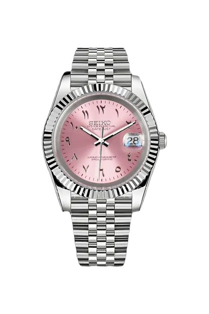 Mod Datejust Arabic Pink - SKYRIM WRIST 