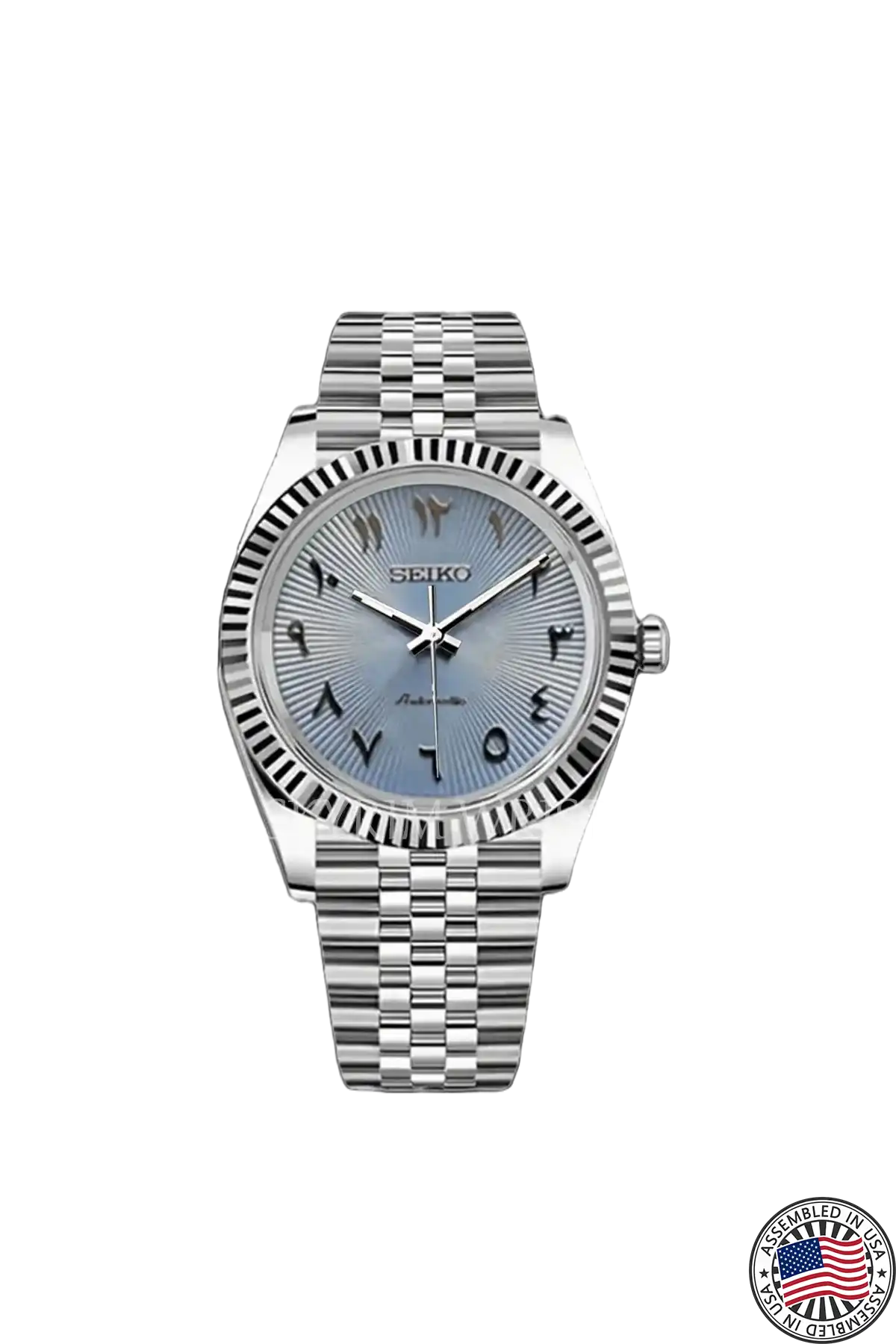 Mod Datejust Baby Blue by SKYRIM SEIKOMOD